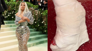 Kim Kardashian: Έσπασε το πόδι της και κυκλοφορεί με γύψο σε σχήμα μπότας με τακούνι