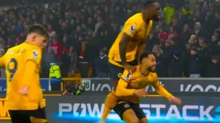 Γουλβς-Μάντσεστερ Γιουνάιτεντ: Μαγικό γκολ Κούνια με απευθείας εκτέλεση κόρνερ (vid)