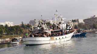 Ο Αγιασμός των Υδάτων στην Καλαμαριά