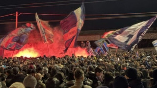 Νάπολι: Θερμή υποδοχή από 5.000 οπαδούς-Ομιλία από Κόντε (vid)