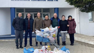 Σύνδεσμος διαιτητών: Παρέδωσε τρόφιμα στο  Ελληνικό Παιδικό Χωριό S.O.S