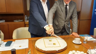 ΣΕΒΕ: Έκοψε την πίτα του παρουσία του Υφυπουργού Μακεδονίας-Θράκης