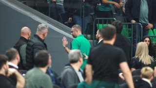 Παναθηναϊκός-Ζάλγκιρις: Ένταση μεταξύ οπαδών και απομάκρυνση Λιθουανών