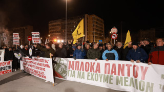 Θεσσαλονίκη: «Από αύριο πιο δυναμικά στα μπλόκα», προειδοποιούν οι αγρότες