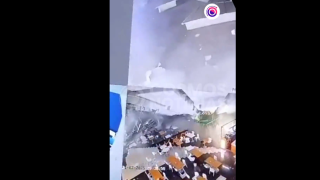 Περού: Η στιγμή της κατάρρευσης της οροφής στο εμπορικό - Στους 6 οι νεκροί