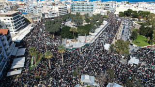 Συλλαλητήρια για τα Τέμπη: Επεισόδια και στο Ηράκλειο-Μάχες σώμα με σώμα