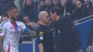 Φονσέκα: Τι είπε ο διαιτητής του αγώνα Λιόν-Μπρεστ για την επίθεση του προπονητή