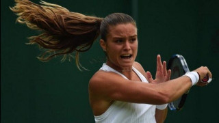 Αποκλεισμός        στο         US Open για τη Σάκκαρη