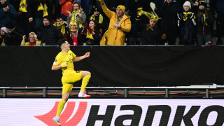 Το 1-0 της Μπόντο Γκλιμτ στο παιχνίδι με τον Ολυμπιακό