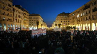 Τέμπη-Θεσσαλονίκη: Χιλιάδες κόσμου ξανά στους δρόμους