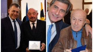 Βραβεύσεις στο ΥΜΑΘ: Τιμήθηκαν για την προσφορά τους οι... δικοί μας Βασίλης Μάστορας και Δημήτρης Μπούζας