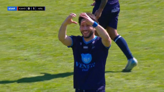 Καμπανιακός-Ηρακλής: Το γκολ Τσιριγώτη για το 0-1 στη Χαλάστρα