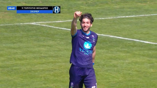 Ηρακλής: Κλειδώνει τη νίκη επί του Καμπανιακού με δεύτερο γκολ του Τσιριγώτη