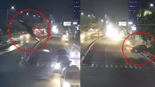 Ινδονησία: Ελεύθερη πτώση αυτοκινήτου από γέφυρα ύψους 12 μέτρων