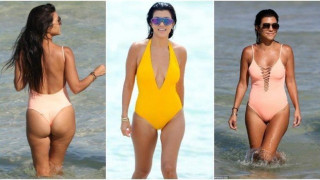 Η Kourtney Kardashian σκύβει και μας τα δείχνει ΟΛΑ (pics)