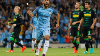 Σούπερ Αγουέρο οδήγησε την Σίτι σε 4αρα επί της Γκλάντμπαχ (vids)