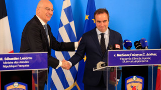 Κοινή διακήρυξη Ελλάδας-Γαλλίας: «Η Ελλάδα δεν απειλεί, αλλά απειλείται»