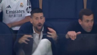 Η τρομερή αντίδραση του Τζόκοβιτς στο γκολ της Ρεάλ Μαδρίτης