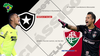 «Ματς της ημέρας» :  Μεγάλο ντέρμπι στην Βραζιλία μου : - Μποταφόγκο - Φλουμινένσε –