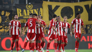 Ο Βέλντε βάζει μπροστά στο σκορ τον Ολυμπιακό μέσα στην OPAP ARENA