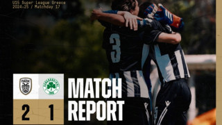 ΠΑΟΚ Κ15: Κέρδισε τον Παναθηναϊκό με 2-1, ακόμη πιο κοντά στο Πρωτάθλημα !