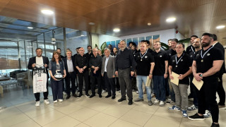 ΠΑΟΚ: Ο Δήμος Θεσσαλονίκης τίμησε την ομάδα μπάσκετ για το FIBA Europe Cup