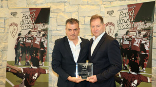 Ο Δήμος Λαρισαίων βράβευσε την πρωταθλήτρια ΑΕΛ