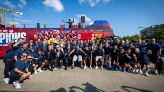 Ξέφρενοι πανηγυρισμοί για την πρωταθλήτρια Μπαρτσελόνα