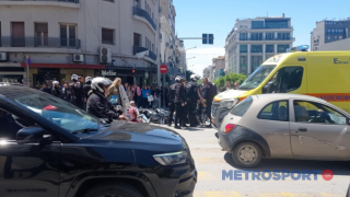Θεσσαλονίκη: Καραμπόλα μοτοσικλετών στην Εγνατία - Τραυματίστηκε αστυνομικός