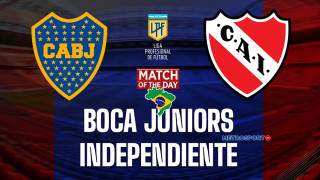 «Ματς της ημέρας» :  Ενδιαφέρον παιχνίδι στην Αργεντινή : - Μπόκα - Ιντεπεντιέντε –