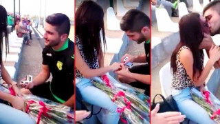 Χαλκιδική: Παίκτης έκανε πρόταση γάμου στην κοπέλα του πριν τον αγώνα