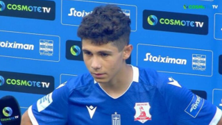 Κωνσταντινίδης: «Μούδιασα όταν μπήκε ο γιος μου στο γήπεδο- Έχει καλύτερα χαρακτηριστικά από μένα»