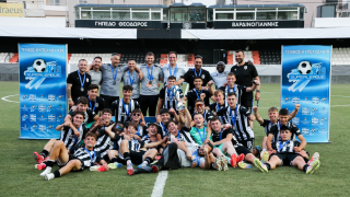 ΠΑΟΚ Κ19: Η λύτρωση, οι πανηγυρισμοί και η στέψη (video)