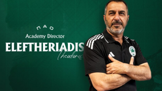 Παναθηναϊκός: Νέος τεχνικός διευθυντής των ακαδημιών ο Θεόδωρος Ελευθεριάδης