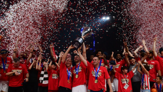 Ολυμπιακός: Ο 4ος τελικός… εκ των έσω- Η παρακάμερα τα κατέγραψε όλα!