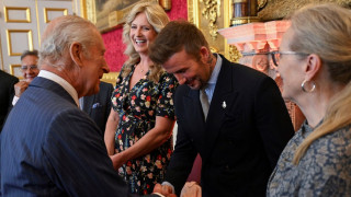 Ντέιβιντ Μπέκαμ: Χρίστηκε ιππότης από τον Βασιλιά Κάρολο