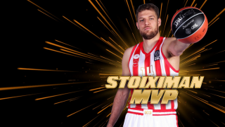 Ο Σάσα Βεζένκοφ MVP της Stoiximan GBL, 2ος ο Φρανκ Μπάρτλεϊ