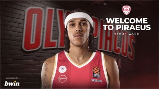 Ολυμπιακός: Ανακοίνωσε Τάισον Γουόρντ