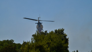 Πυρκαγιά σε δασική έκταση στην Πιερία: Επιχειρούν εναέρια μέσα