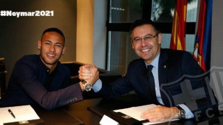 Επίσημα μέχρι                              το 2021 ο Νεϊμάρ