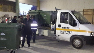 Νέοι Κάδοι Απορριμμάτων στον Δήμο Κορδελιού - Ευόσμου