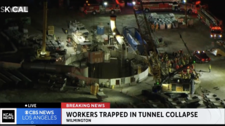 Λος Άντζελες: Εγκλωβισμένοι δεκάδες εργάτες μετά την κατάρρευση σήραγγας