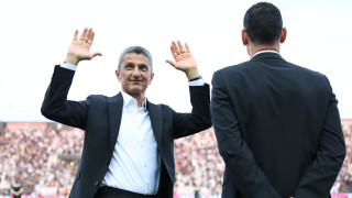 ΠΑΟΚ: Αποθέωση για Λουτσέσκου στην Τούμπα πριν τη σέντρα με Βόλφσμπεργκερ