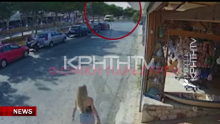 Βίντεο-ΣΟΚ: Θανατηφόρα παράσυρση πεζού στη Χερσόνησο