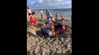 Το σκάψιμο στην παραλία μετατράπηκε σε εφιάλτη