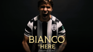 ΠΑΟΚ: Ο Αλεσάντρο Μπιάνκο ντύθηκε στα ασπρόμαυρα