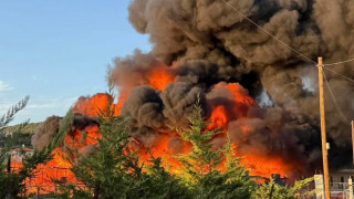 Χαλκιδική: Φωτιά σε ελαιοτριβείο στην Ορμύλια-Ήχησε το 112