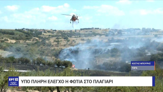 Θεσσαλονίκη: Υπό πλήρη έλεγχο η φωτιά στο Πλαγιάρι