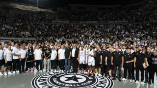 ΠΑΟΚ: Το «ευχαριστώ» στην Παρτιζάν για την «ασπρόμαυρη» γιορτή στο Βελιγράδι