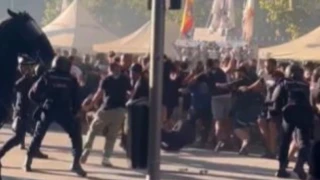 Μαδρίτη: Άγριο ξύλο και επεισόδια πριν το Ρεάλ Μαδρίτης-Μαρσέιγ για το Champions League